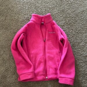 Columbia Vibrant Pink Fleece Jacket